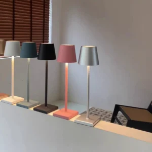 Minimalist Cordless Rechargeable LED Table Lamp T45-007 2