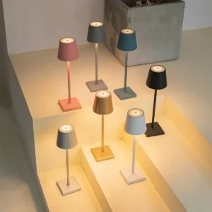 Minimalist Cordless Rechargeable LED Table Lamp T45-007 4