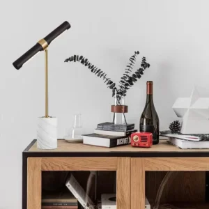 Modern Marble Base and Leather LED Table Lamp TL-D021 2