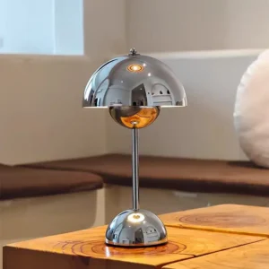 Nordic Rechargeable Touch Control Mushroom Table Lamp T45-008 2