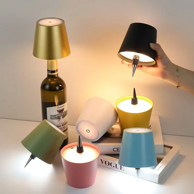 Minimalist Touch Dimmable Portable Cordless LED Table Lamp T45-010 1
