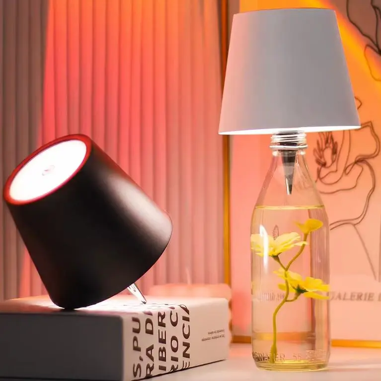 Minimalist Touch Dimmable Portable Cordless LED Table Lamp T45-010 2