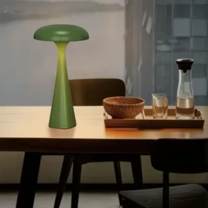 Nordic Mushroom Rechargeable Touch Control LED Table Lamp T45-027 4