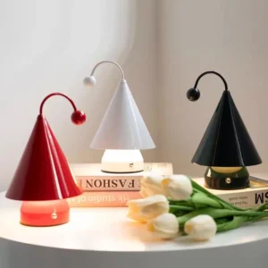 Macaron Cone Shaped Minimalist Touch Control LED Table Lamp T45-029 1