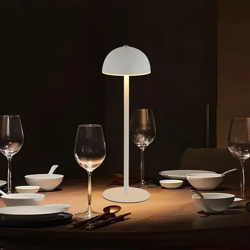 Nordic Simple Mushroom Rechargeable Cordless LED Table Lamp T45-032 1
