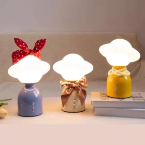 Macaron Cloud Shaped Rechargeable LED Table Lamp T45-041 3