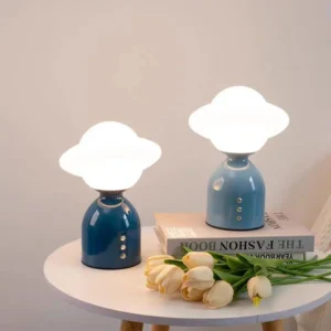 Macaron Cloud Shaped Rechargeable LED Table Lamp T45-041 4