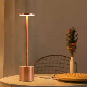 Sleek Cylinder Base Cordless Rechargeable LED Table Lamp T45-044 3
