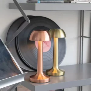 Retro Metal Cordless Rechargeable Table Lamp for Interior Decoration T45-049 1
