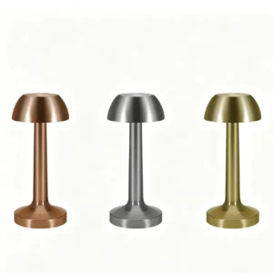 Retro Metal Cordless Rechargeable Table Lamp for Interior Decoration T45-049 2
