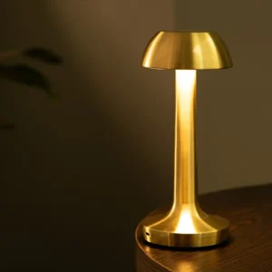 Retro Metal Cordless Rechargeable Table Lamp for Interior Decoration T45-049 3
