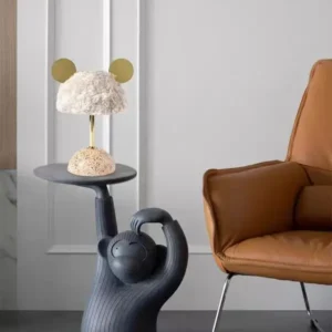 Modern Terrazzo Base Table Lamp with Cute Mouse Ear Design TL-D025 5