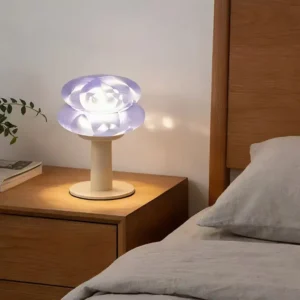Nordic Creative Flower LED Nightstand Lamp For Bedroom T45-058 5