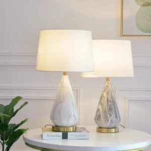 Modern Marble Pattern Table Lamps for Living Room & Bedroom TL-D028 1