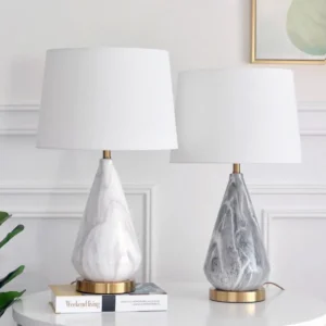 Modern Marble Pattern Table Lamps for Living Room & Bedroom TL-D028 3