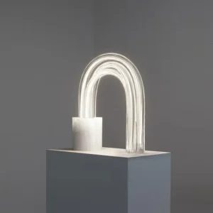 Modern LED Arch Table Lamp With Marble Base TL-D033 2