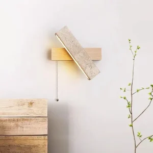 Wabi Sabi Adjustable Angle Travertine LED Wall Lamp WB2015 6