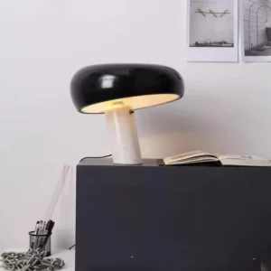 Contemporary Black and White Marble Table Lamp TL-D037 1