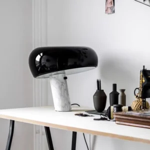 Contemporary Black and White Marble Table Lamp TL-D037 3