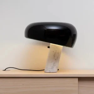 Contemporary Black and White Marble Table Lamp TL-D037 4