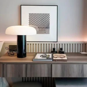 Minimalist Marble and Glass Table Lamp TL-D038 2