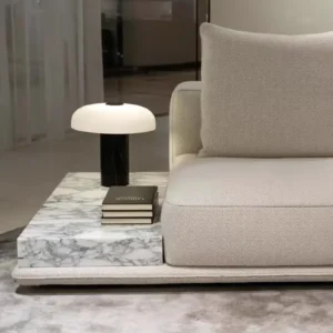 Minimalist Marble and Glass Table Lamp TL-D038 3