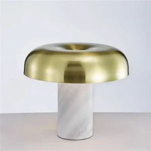 Modern Marble and Brass Metal Table Lamp TL-D039 2