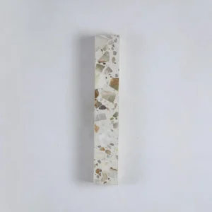 Modern Vertical Long Stone LED Wall Sconce for Bedroom Bathroom Entryway WC3002 1