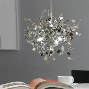 Decorative Tree Leaf Stainless Steel Pendant Light MA1001 1