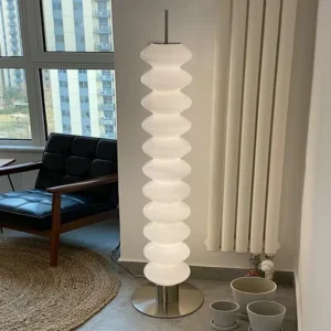 Scandinavian Bubble Glass LED Floor Lamp F7009 1