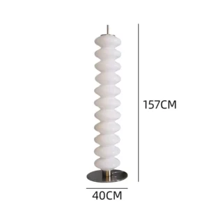 Scandinavian Bubble Glass LED Floor Lamp F7009 2