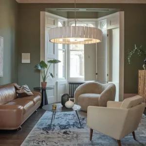 Modern Drum Shaped Ceramic Chandelier MB2005 4