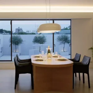 Nordic Simple Circular Aluminum Pendant Light MA1005 3