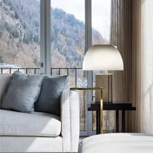 Mid-Century Rustic Metal&Fabric Table Lamp TL-B008 1