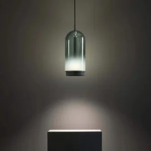 Minimalist Gradient Glass Bell Jar Pendant Light P6136 3