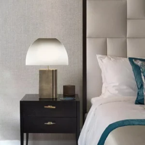 Mid-Century Rustic Metal&Fabric Table Lamp TL-B008 4