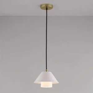 Modern Minimalist Ceramic Cone Pendant Light MA1007 3