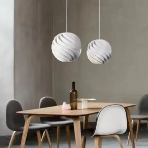 Nordic Wave Round Ball Hanging Pendant Lamp MA1008 2