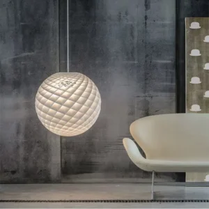 Modern White Round Acrylic Pendant Light MA1010 3