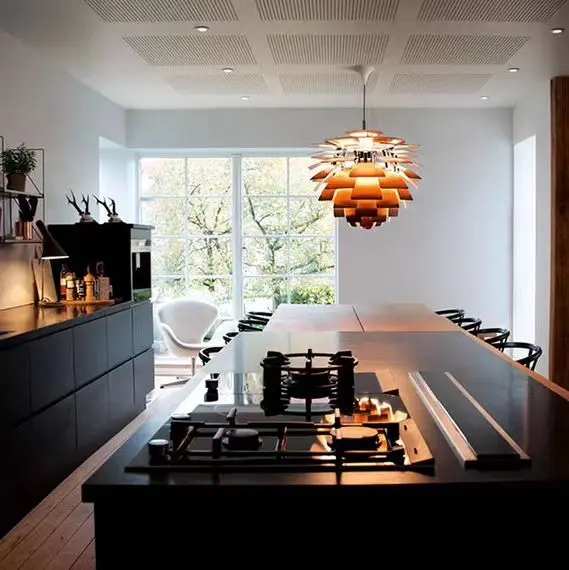 Modern Layered Pinecone Pendant Light MA1013 2
