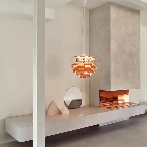Modern Layered Pinecone Pendant Light MA1013 3