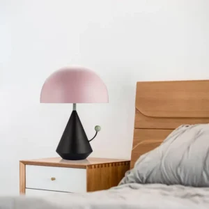 Minimalist Pink Dome Mushroom Table Lamp TL-B023 4