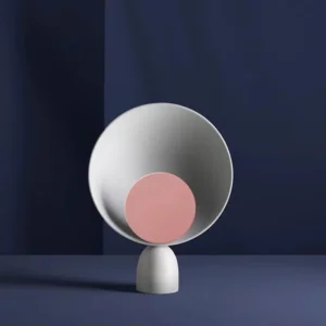 Minimalist Nordic Round Shade Table Lamp TL-B027 3