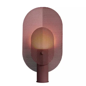 Modern Double Oval Mesh Shade Table Lamp TL-B031 1