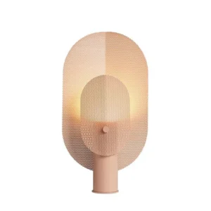 Modern Double Oval Mesh Shade Table Lamp TL-B031 3
