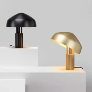 Modern Mushroom Dome Shade Metal Table Lamp TL-B032 2
