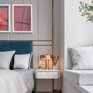 Minimalist Flat Disc Metal Table Lamp TL-B034 3