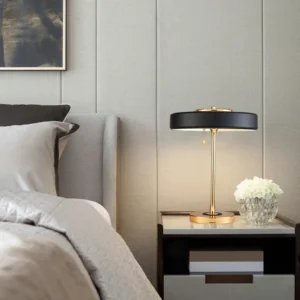 Mid-Century Modern Metal UFO Shape Table Lamp TL-B038 3