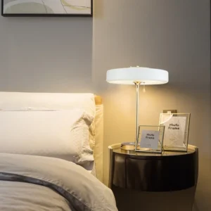 Mid-Century Modern Metal UFO Shape Table Lamp TL-B038 4