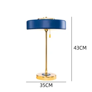 Mid-Century Modern Metal UFO Shape Table Lamp TL-B038 5